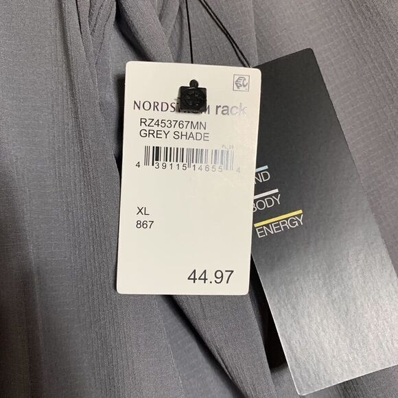 Z By Zella NWT Grey Traction Training Hooded Jacket Mens Size XL‎ Wind Breaker - Picture 8 of 14